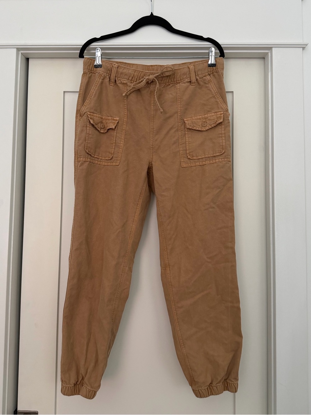 Aerie Tan Cargo Joggers